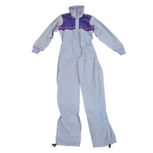 Vintage Serac Ski Snowsuit Bibs One Piece 80s 90s Women's XS Small